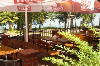 Chmielno - Bar Szwagier - widok z tarasu