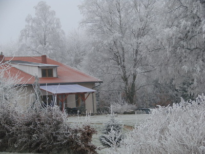 Le�nicz&oacute;wka Jab�o�cz zaprasza na nocleg - z kominkiem