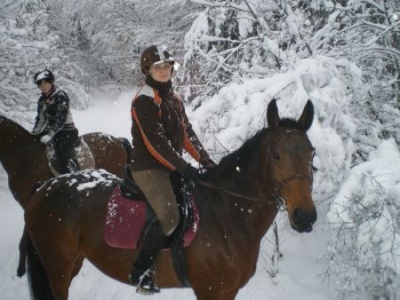 W �nie�nej krainie - fot. Stajnia Gra�yny