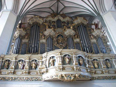 Kościół Św Mikołaja Gdańsk - organy