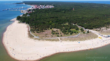 Plaża Hel - miejsce D-Day Het - desantu z morza