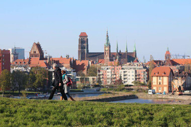 Bastiony Gdańsk fortyfikacje punkt widokowy