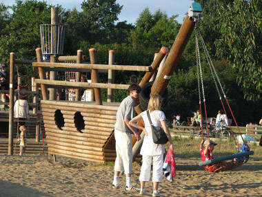 Kraina Zabawy Gdańsk plac zabaw Park Reagana Przymorze