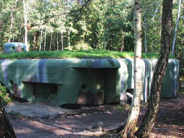 Polskie bunkry w Jastarni - schron dowodzenia Sabała