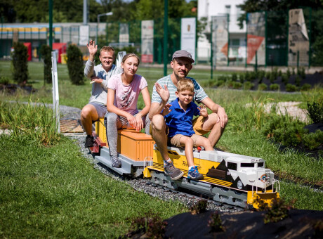 Kolejowy Odjazd Sopot mini kolejka 🚂 dla dzieci i dorosłych