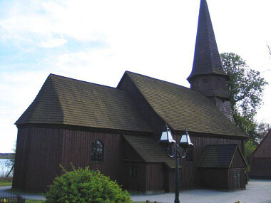 Drewniany kościół w Leśnie