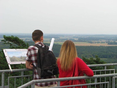 Wieża widokowa Góra Rowokół - Smołdzino atrakcje - platforma widokowa