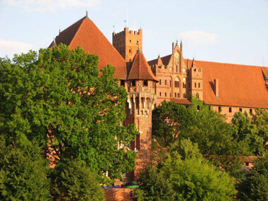 Zamek Malbork - największy zamek z cegły w Europie