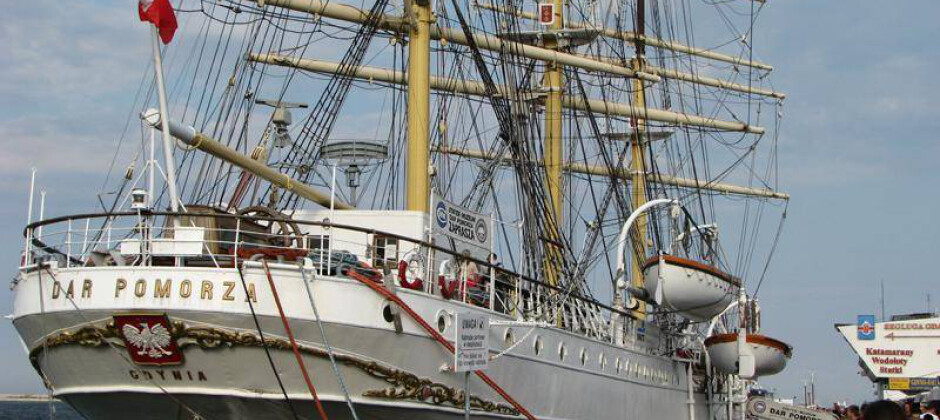Fregata Dar Pomorza - statek muzeum