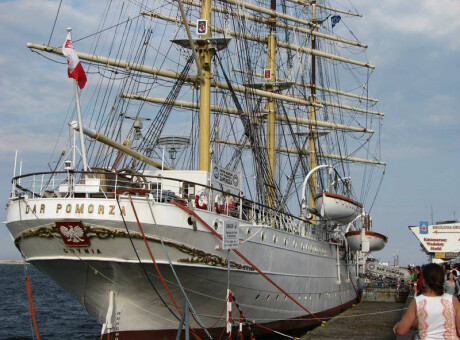 Fregata Dar Pomorza - statek muzeum