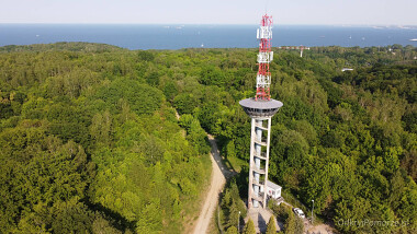 Wieża widokowa - punkt widokowy Gdynia Kolibki - atrakcje nad morzem w Gdyni