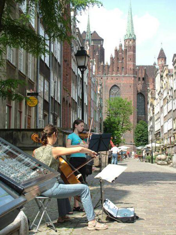 Ulica Mariacka Gdańsk - najładniejsza w Gdańsku, z artystycznym klimatem