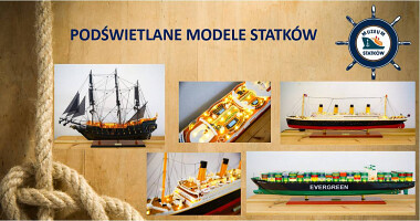 Muzeum Statków Ustka - modele miniatury atrakcje turystyczne nad morzem