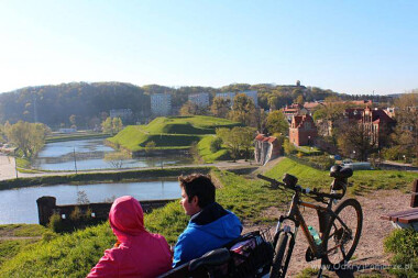 Punkt widokowy Gdańsk Bastion Żubr - widok na Bastion Św. Gertrudy