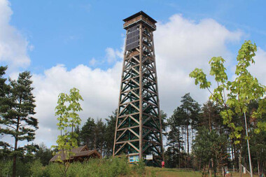 Wieża widokowa Przytarnia - najwyższa na Kaszubach