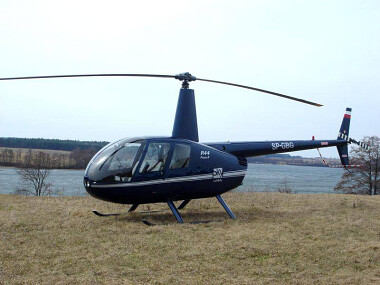 Helikopter - fot. Sky Poland - zapraszamy na loty widokowe helikopterem