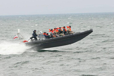 Szybka łódź RIB - najszybsze wodne taxi Trójmiasto - fot. Formoza