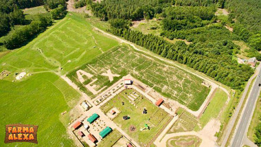 Farma Alexa - największy rolniczy park rozrywki w Polsce - Charbrowo koło Łeby