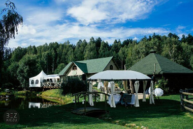 Zielone Wzgórza Bytów Mądrzechowo luksusowe domki nad jeziorem na wakacje na Kaszubach