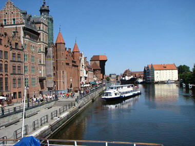 Gdańsk - tutaj dopływali flisacy ze zbożem