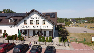 Noclegi Wąglikowice restauracja Kaszubska Oaza komfortowe pokoje z wyżywieniem na Kaszubach