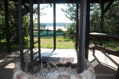 Luksusowy dom z widokiem na jezioro na Kaszubach do wynajęcia Skoszewo bilard bania