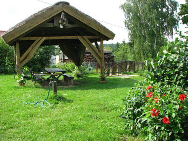 Agroturystyka Szczypiorki Sycowa Huta domek z kominkiem koło Kościerzyny na wakacje