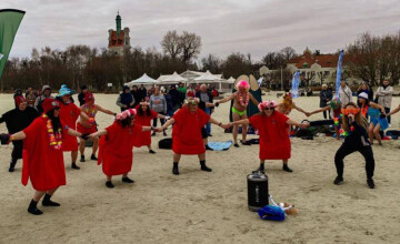 Trójmiejski Zlot Morsów w Gdańsku - Topienie Marzanny