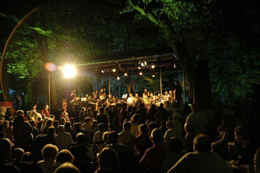 Jazz w Lesie w Sulęczynie, na terenie Leśnego Dworu