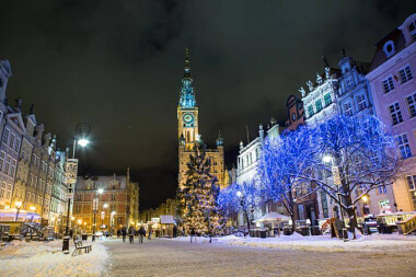 Iluminacje świąteczne w Gdańsku - fot. UM Gdańsk