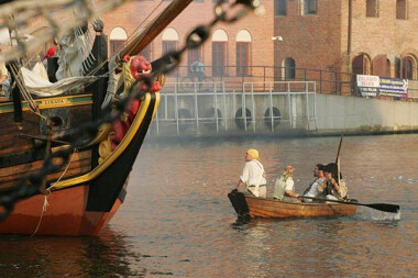 Baltic Sail Gdańsk - Międzynarodowy Zlot Żaglowców - fragment inscenizacji historycznej