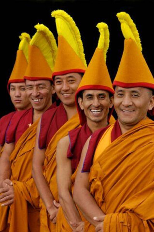 Tybetańscy mnisi z klasztoru Tashi Lhumpo - Globaltica 2010