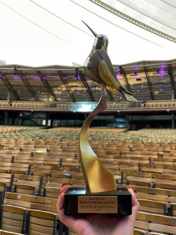Nagroda Bursztynowego Słowika - Top Of The Top Festival Sopot 2023 - fot. FB Opera Leśna w Sopocie