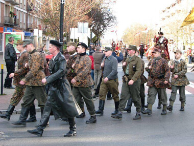 Parada Niepodległości Gdańsk - rekonstruktorzy