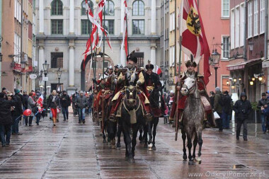 Święto Niepodległości Gdańsk - husaria z Gniewu