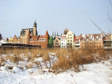 Gdańsk Wyspa Spichrzów archiwalne ruiny (9)