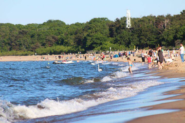 Gdańsk Brzeźno plaża nad morzem (5)