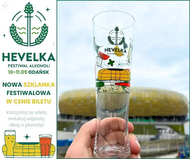 Oficjalna szklanka Hevelka Gdańsk 2024