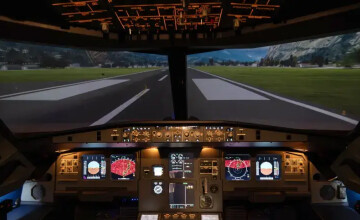 Symulator samolotu A320