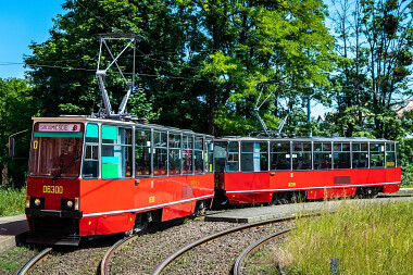 Zabytkowy tramwaj Konstal 105Na - fot. P.Żagiell