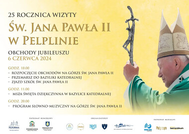 Obchody Jubileuszu 25 lat od wizyty św. Jana Pawł II w Pelplinie