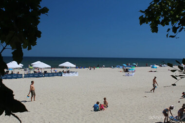 Rozewie - plaża Łebski Źleb