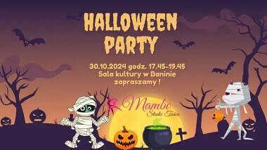 Halloweenowe Party 2024 - zaprasza Banino - okolice Trójmiasta