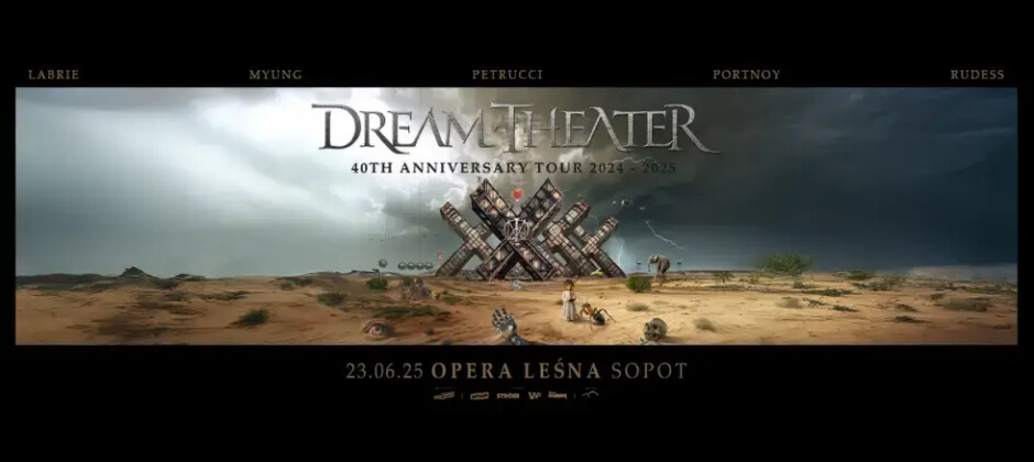 Dream Theater na żywo w Sopocie już w czerwcu 2025 roku!