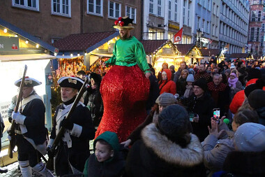 Jarmark Bożonarodzeniowy 2024 w Gdańsku - Parada Otwarcia