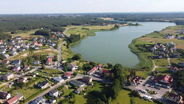 Stężyca - atrakcje na Kaszubach - widok na Jezioro Stężyckie