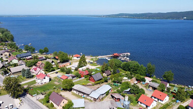 Nadole nad Jeziorem Żarnowieckim - ciekawe miejsce na wypoczynek na d wodą na Kaszubach