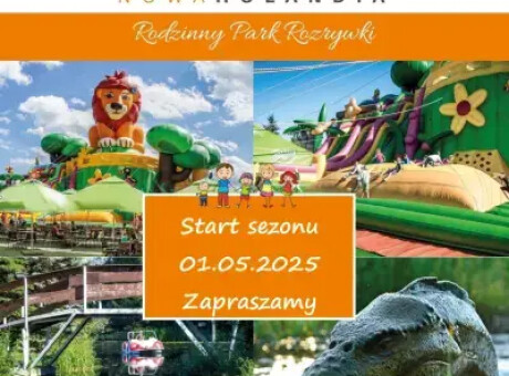 Zabawa na całego w Rodzinnym Parku Rozrywki Nowa Holandia!