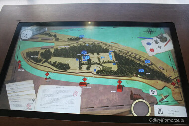 Centrum Obsługi Zwiedzających Westerplatte - interaktywna mapa walk o Westerplatte we wrześniu 1939 roku