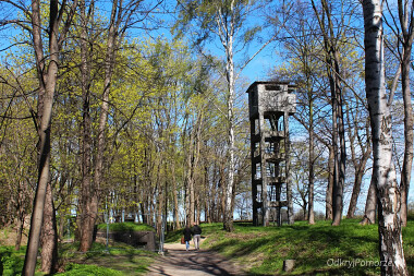 Gdańsk Westerplatte - wieża obserwacyjna z lat 50 ubiegłego wieku